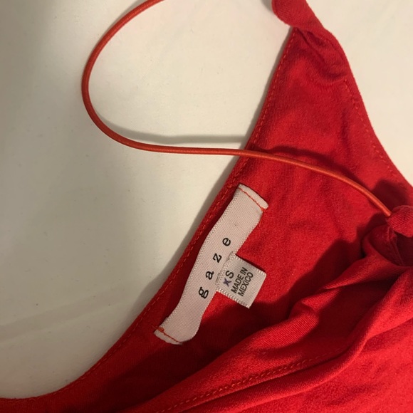 Red Bodysuit - Picture 3 of 3